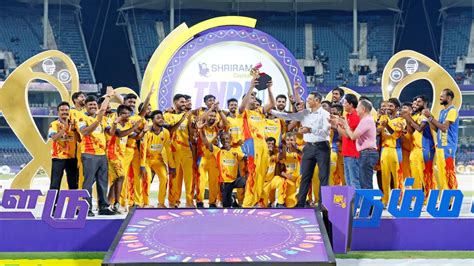 Dindigul beat Kovai, Dindigul won by 6 wickets (with 10 balls .